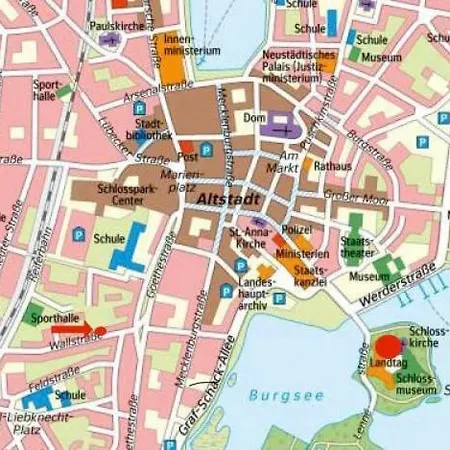 شقة Innenstadt Zum Schlossblick شفيرين